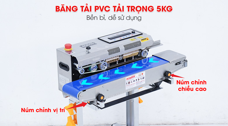 Băng tải tự động, tải trọng 5kg