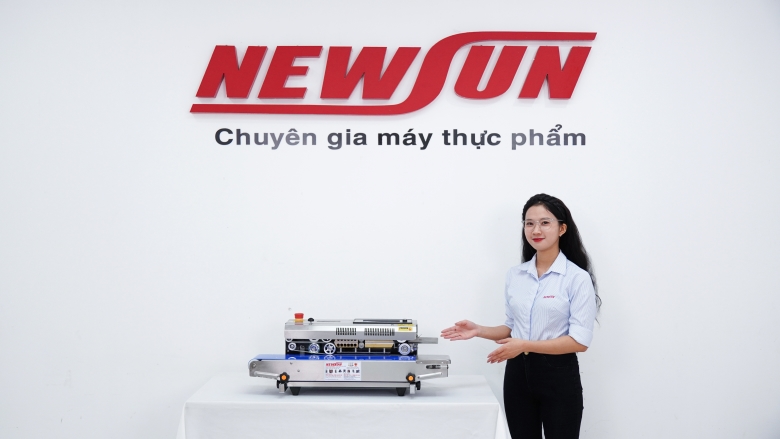 Thực tế máy hàn miệng túi liên tục Kunba SMT-150W