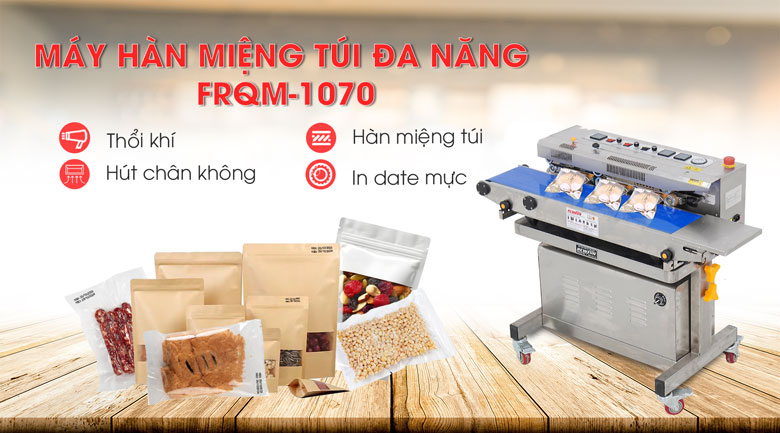 Cách sử dụng máy hàn miệng túi Kunba FRQM-1070