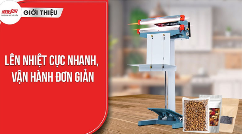 Máy hàn miệng túi ni lông PFS-350JT