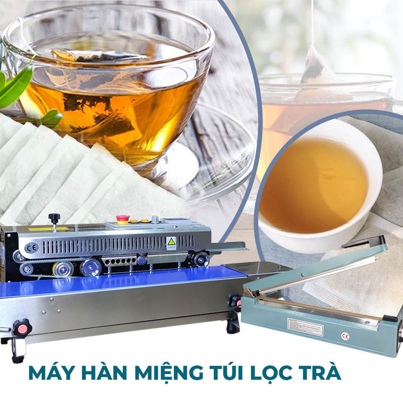 Công dụng của máy hàn miệng túi lọc trà và tiêu chí lựa chọn