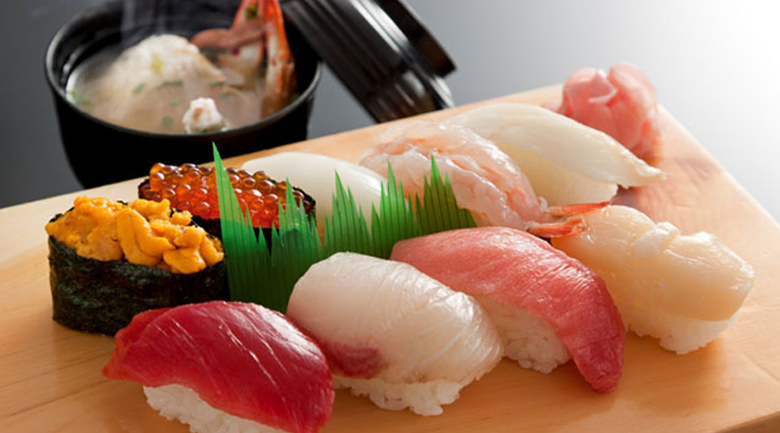 Khi cấp đông sushi sẽ không giữ được hương vị tươi ngon