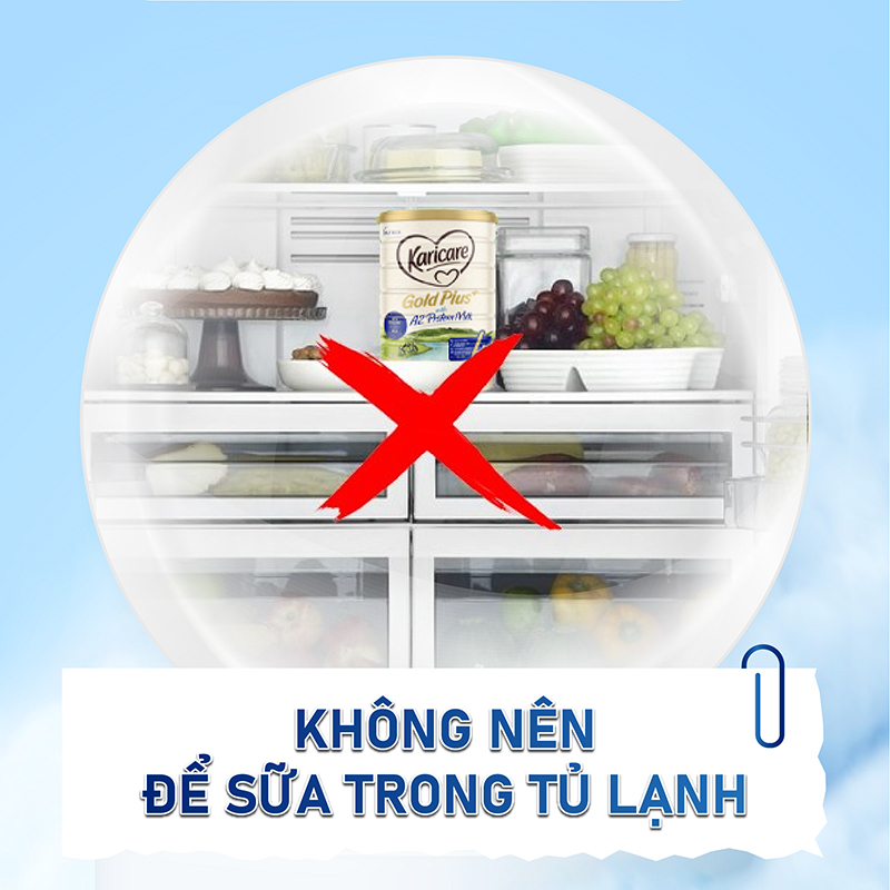 Sữa bột bảo quản trong tủ lạnh được không? Hướng dẫn cách bảo quản sữa bột đúng cách