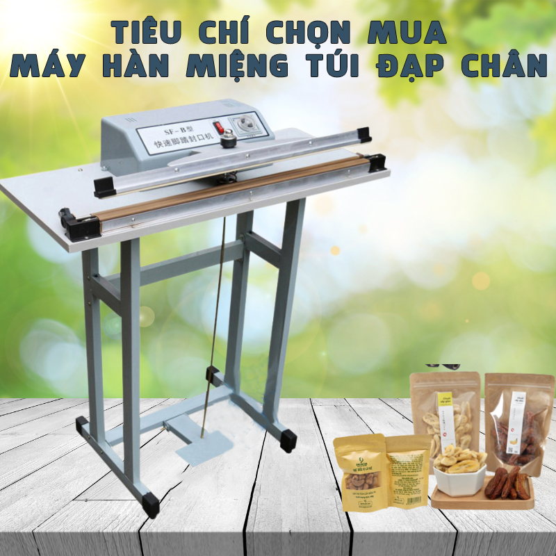 Máy hàn miệng túi đạp chân