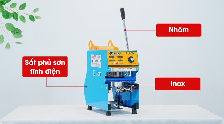 Máy dập cốc thủ công ET-D7 Chất liệu cao cấp có độ bền cao