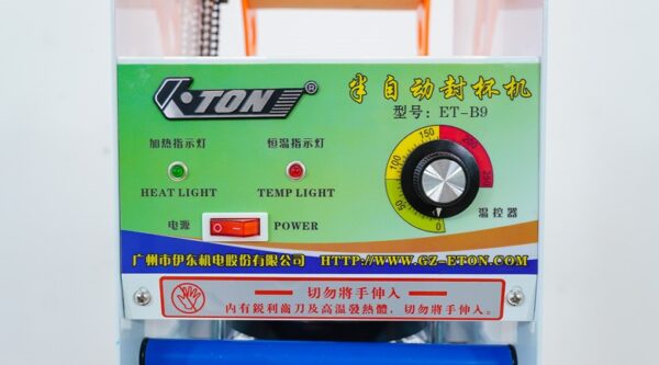 Máy dập nắp cốc bán tự động ET-B9