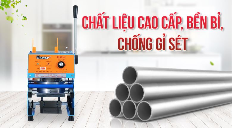 Máy dập cốc bằng tay ET-W2 Chất liệu cao cấp có độ bền cao