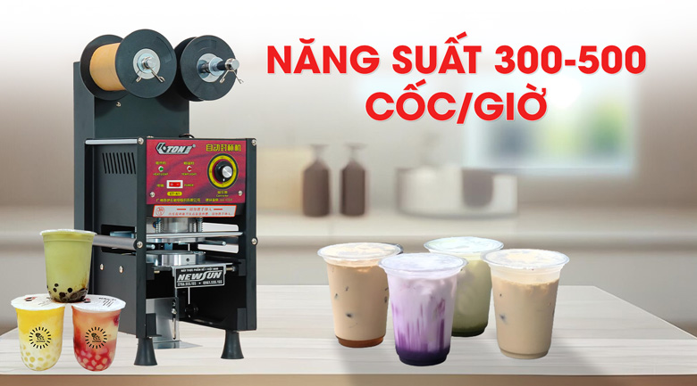 Máy dập cốc tự động ET-A1 Dập lên tới 500 cốc/giờ