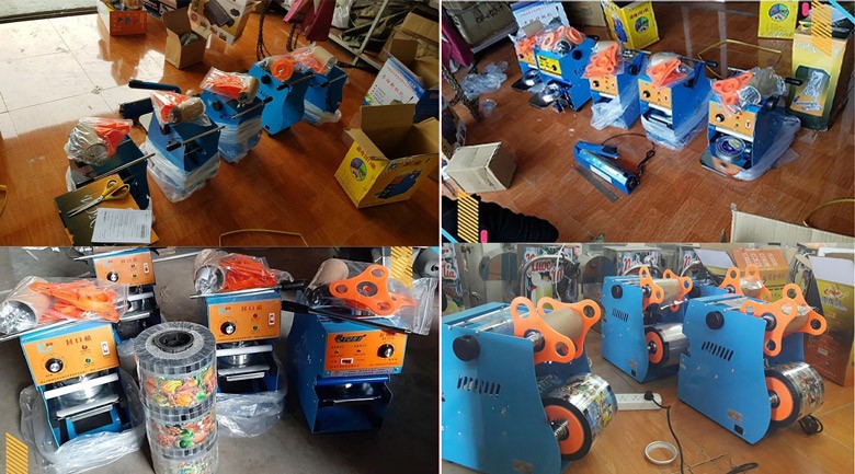 Máy dập cốc thủ công ET-D7 Tổng kho máy dập bán tự động ET-D7