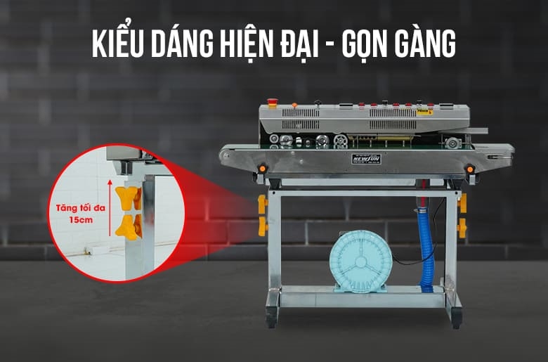Máy hàn miệng túi thổi khí in date FRSC-10101L Kiểu dáng hiện đại