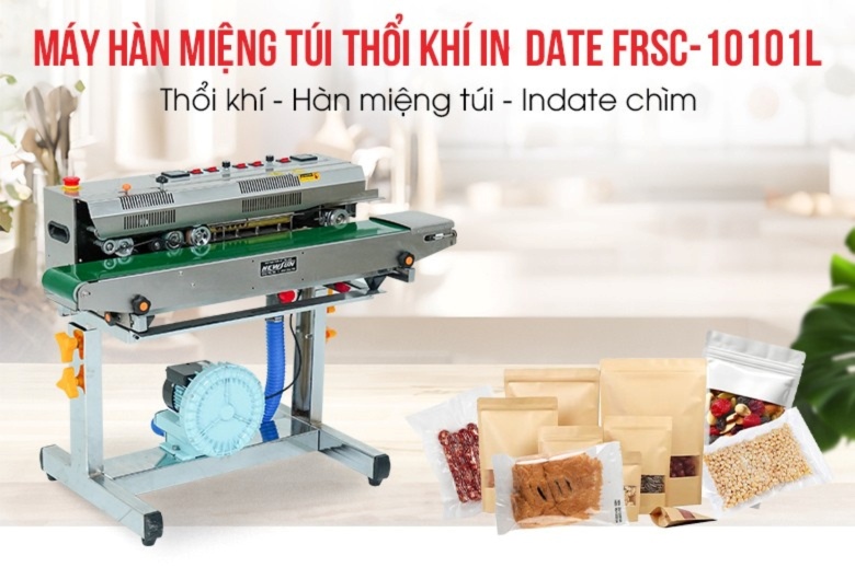 Máy hàn miệng túi thổi khí in date FRSC-10101L Máy hàn miệng túi thổi khí in date FRSC-10101L