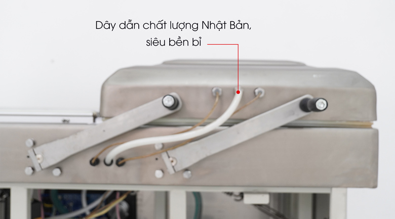 Máy hút chân không Kunba DZ500/2SA (2 buồng) Dây gia nhiệt Nhật Bản – An toàn, bền bỉ