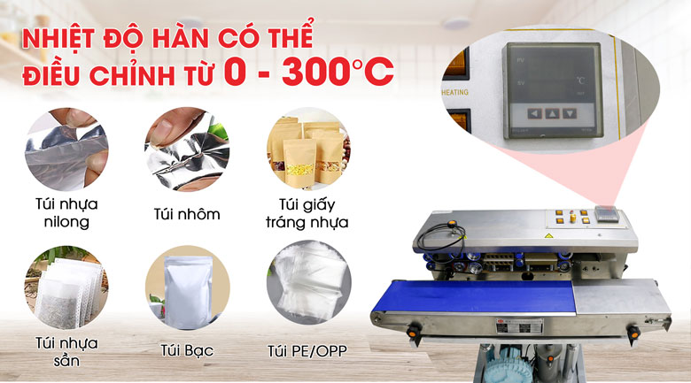 Đóng gói đa dạng các loại túi 
