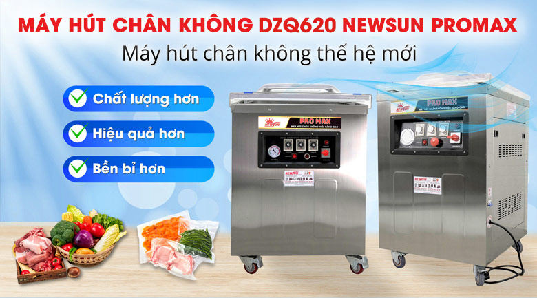Máy ép chân không DZQ620 Promax
