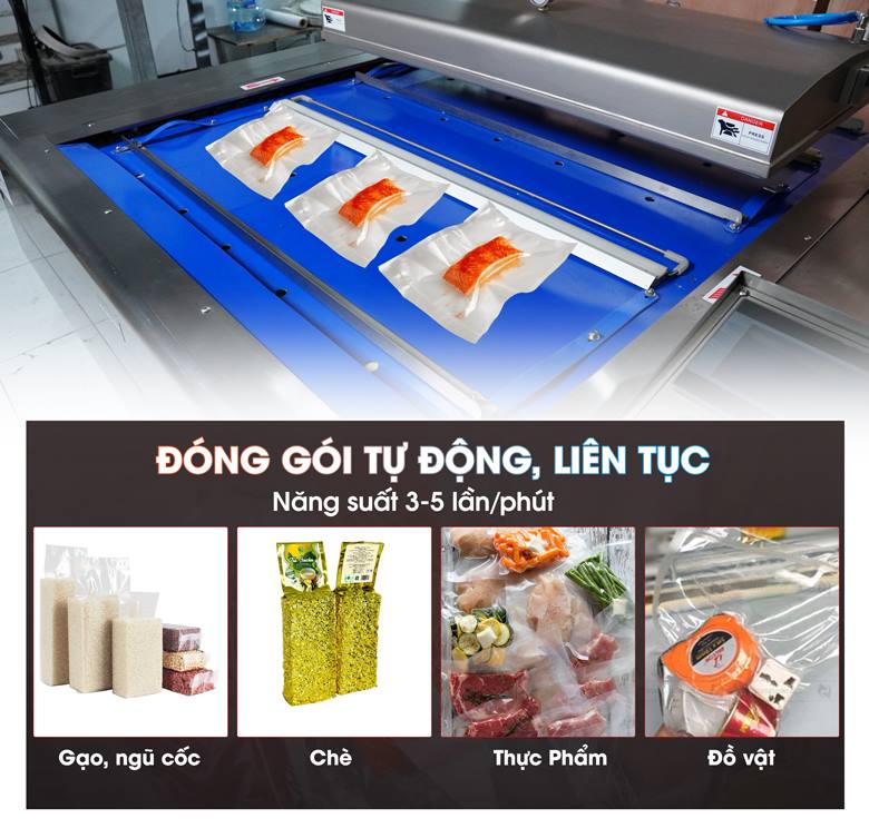 Đóng gói tự động, liên tục – Nâng cao năng suất