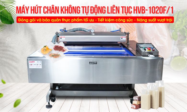 Máy ép chân không tự động liên tục HVB-1020F/1