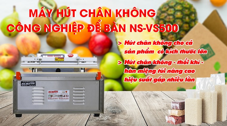Máy ép chân không vòi ngoài VS500