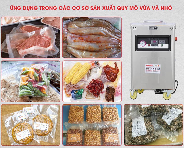Ứng dụng đa dạng – Ép được hầu hết các loại thực phẩm
