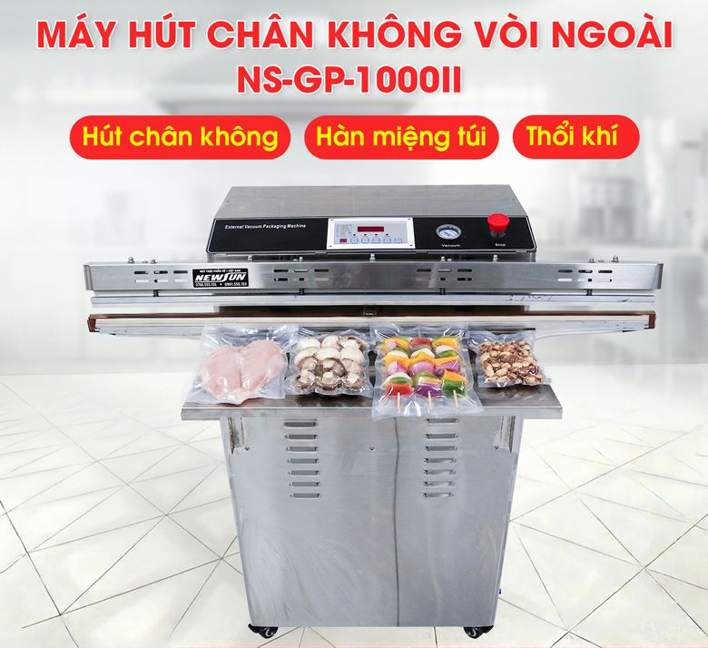 Máy hút chân không vòi ngoài NEWSUN NS-GP-1000II