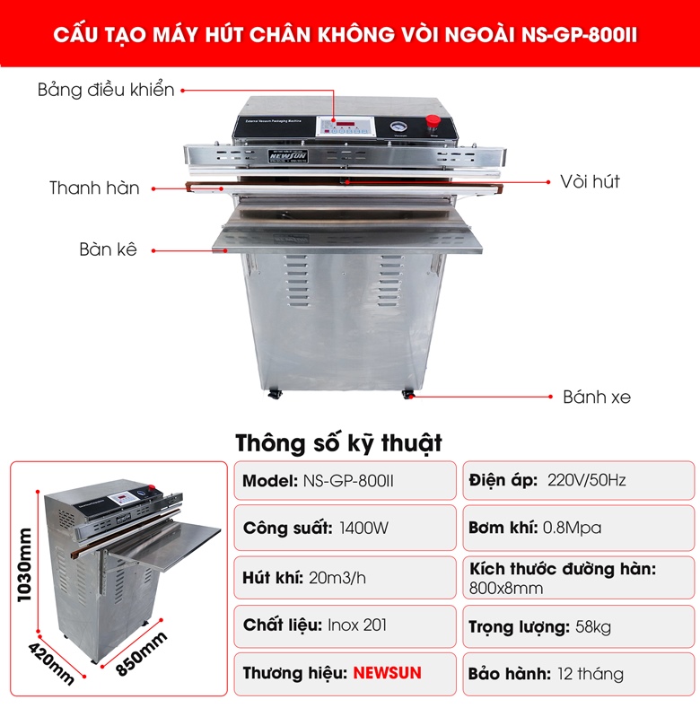 Thiết kế hiện đại và dễ sử dụng